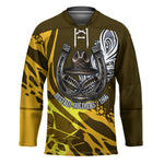 Buffalo Soldiers 9th And 10th Cavalry Regiments Hockey Jersey Wild And Untamed Vintage Western Horseshoe Graphic Art