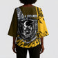 Buffalo Soldiers 9th And 10th Cavalry Regiments Kimono Sleeve Blouse Wild And Untamed Vintage Western Horseshoe Graphic Art