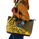 Buffalo Soldiers 9th And 10th Cavalry Regiments Leather Tote Bag Wild And Untamed Vintage Western Horseshoe Graphic Art