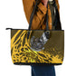 Buffalo Soldiers 9th And 10th Cavalry Regiments Leather Tote Bag Wild And Untamed Vintage Western Horseshoe Graphic Art