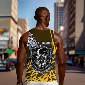 Buffalo Soldiers 9th And 10th Cavalry Regiments Men Tank Top Wild And Untamed Vintage Western Horseshoe Graphic Art