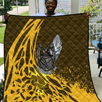 Buffalo Soldiers 9th And 10th Cavalry Regiments Quilt Wild And Untamed Vintage Western Horseshoe Graphic Art