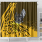 Buffalo Soldiers 9th And 10th Cavalry Regiments Shower Curtain Wild And Untamed Vintage Western Horseshoe Graphic Art