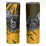 Buffalo Soldiers 9th And 10th Cavalry Regiments Skinny Tumbler Wild And Untamed Vintage Western Horseshoe Graphic Art