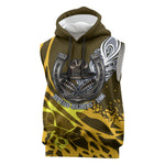 Buffalo Soldiers 9th And 10th Cavalry Regiments Sleeveless Hoodie Wild And Untamed Vintage Western Horseshoe Graphic Art