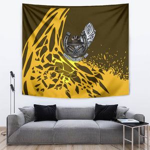 Buffalo Soldiers 9th And 10th Cavalry Regiments Tapestry Wild And Untamed Vintage Western Horseshoe Graphic Art