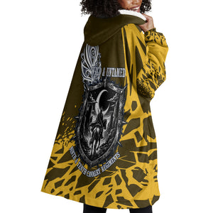 Buffalo Soldiers 9th And 10th Cavalry Regiments Wearable Blanket Hoodie Wild And Untamed Vintage Western Horseshoe Graphic Art