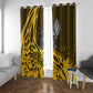 Buffalo Soldiers 9th And 10th Cavalry Regiments Window Curtain Wild And Untamed Vintage Western Horseshoe Graphic Art