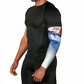 Personalized Tuskegee Airmen Arm Sleeves Expect To Win P-51 Mustang Patriotic Aviation Art