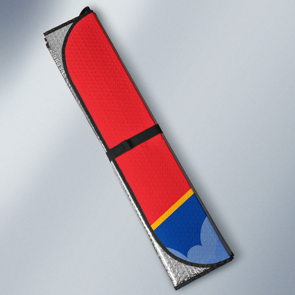 Personalized Tuskegee Airmen Auto Sun Shade Expect To Win P-51 Mustang Patriotic Aviation Art