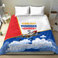 Personalized Tuskegee Airmen Bedding Set Expect To Win P-51 Mustang Patriotic Aviation Art