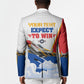 Personalized Tuskegee Airmen Blazer Expect To Win P-51 Mustang Patriotic Aviation Art