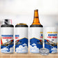 Personalized Tuskegee Airmen 4 in 1 Can Cooler Tumbler Expect To Win P-51 Mustang Patriotic Aviation Art