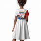 Personalized Tuskegee Airmen Kid Short Sleeve Dress Expect To Win P-51 Mustang Patriotic Aviation Art