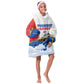 Personalized Tuskegee Airmen Kid Wearable Blanket Hoodie Expect To Win P-51 Mustang Patriotic Aviation Art