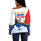 Personalized Tuskegee Airmen Off Shoulder Sweater Expect To Win P-51 Mustang Patriotic Aviation Art
