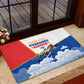 Personalized Tuskegee Airmen Rubber Doormat Expect To Win P-51 Mustang Patriotic Aviation Art