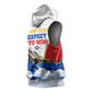Personalized Tuskegee Airmen Sleeveless Hoodie Expect To Win P-51 Mustang Patriotic Aviation Art