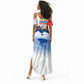 Personalized Tuskegee Airmen Summer Maxi Dress Expect To Win P-51 Mustang Patriotic Aviation Art