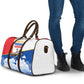 Personalized Tuskegee Airmen Travel Bag Expect To Win P-51 Mustang Patriotic Aviation Art