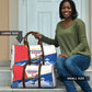 Personalized Tuskegee Airmen Travel Bag Expect To Win P-51 Mustang Patriotic Aviation Art