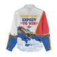 Personalized Tuskegee Airmen Women Casual Shirt Expect To Win P-51 Mustang Patriotic Aviation Art