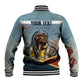 Personalized Tuskegee Airmen Baseball Jacket Believe In Yourself Vintage WWII Military Aviation Art