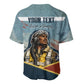 Personalized Tuskegee Airmen Baseball Jersey Believe In Yourself Vintage WWII Military Aviation Art