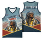 Personalized Tuskegee Airmen Basketball Jersey Believe In Yourself Vintage WWII Military Aviation Art
