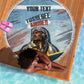 Personalized Tuskegee Airmen Beach Blanket Believe In Yourself Vintage WWII Military Aviation Art