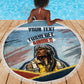 Personalized Tuskegee Airmen Beach Blanket Believe In Yourself Vintage WWII Military Aviation Art
