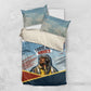 Personalized Tuskegee Airmen Bedding Set Believe In Yourself Vintage WWII Military Aviation Art