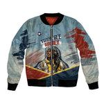 Personalized Tuskegee Airmen Bomber Jacket Believe In Yourself Vintage WWII Military Aviation Art