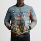 Personalized Tuskegee Airmen Bomber Puffer Jacket Believe In Yourself Vintage WWII Military Aviation Art