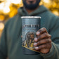 Personalized Tuskegee Airmen 4 in 1 Can Cooler Tumbler Believe In Yourself Vintage WWII Military Aviation Art