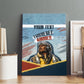 Personalized Tuskegee Airmen Canvas Wall Art Believe In Yourself Vintage WWII Military Aviation Art