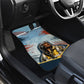 Personalized Tuskegee Airmen Car Mats Believe In Yourself Vintage WWII Military Aviation Art