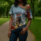 Personalized Tuskegee Airmen Cross Shoulder Shirt Believe In Yourself Vintage WWII Military Aviation Art