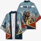 Personalized Tuskegee Airmen Kimono Believe In Yourself Vintage WWII Military Aviation Art