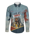 Personalized Tuskegee Airmen Long Sleeve Button Shirt Believe In Yourself Vintage WWII Military Aviation Art
