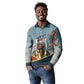 Personalized Tuskegee Airmen Long Sleeve Polo Shirt Believe In Yourself Vintage WWII Military Aviation Art