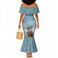 Personalized Tuskegee Airmen Mermaid Dress Believe In Yourself Vintage WWII Military Aviation Art