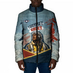 Personalized Tuskegee Airmen Padded Jacket Believe In Yourself Vintage WWII Military Aviation Art