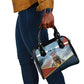 Personalized Tuskegee Airmen Shoulder Handbag Believe In Yourself Vintage WWII Military Aviation Art