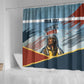 Personalized Tuskegee Airmen Shower Curtain Believe In Yourself Vintage WWII Military Aviation Art
