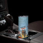Personalized Tuskegee Airmen Skinny Tumbler Believe In Yourself Vintage WWII Military Aviation Art