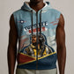 Personalized Tuskegee Airmen Sleeveless Zip Hoodie Believe In Yourself Vintage WWII Military Aviation Art