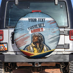 Personalized Tuskegee Airmen Spare Tire Cover Believe In Yourself Vintage WWII Military Aviation Art