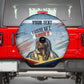 Personalized Tuskegee Airmen Spare Tire Cover Believe In Yourself Vintage WWII Military Aviation Art