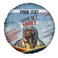 Personalized Tuskegee Airmen Spare Tire Cover Believe In Yourself Vintage WWII Military Aviation Art